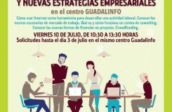 Cartel del Taller de coworking en Peligros