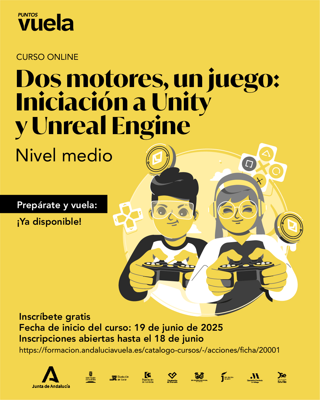 Curso online de desarrollo de videojuegos con Unity y Unreal Engine ...